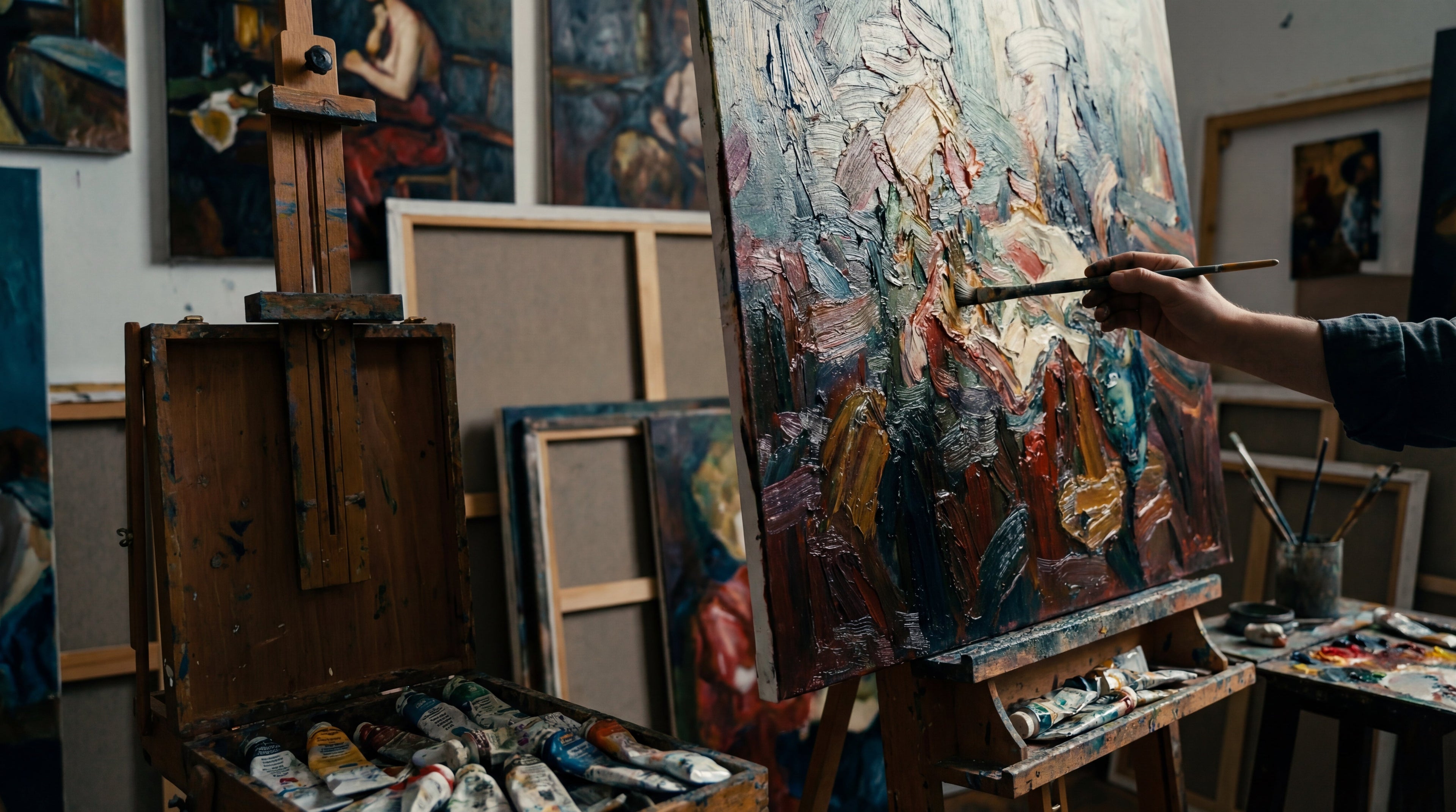 Realistic Theme Oil Painting Portfolio