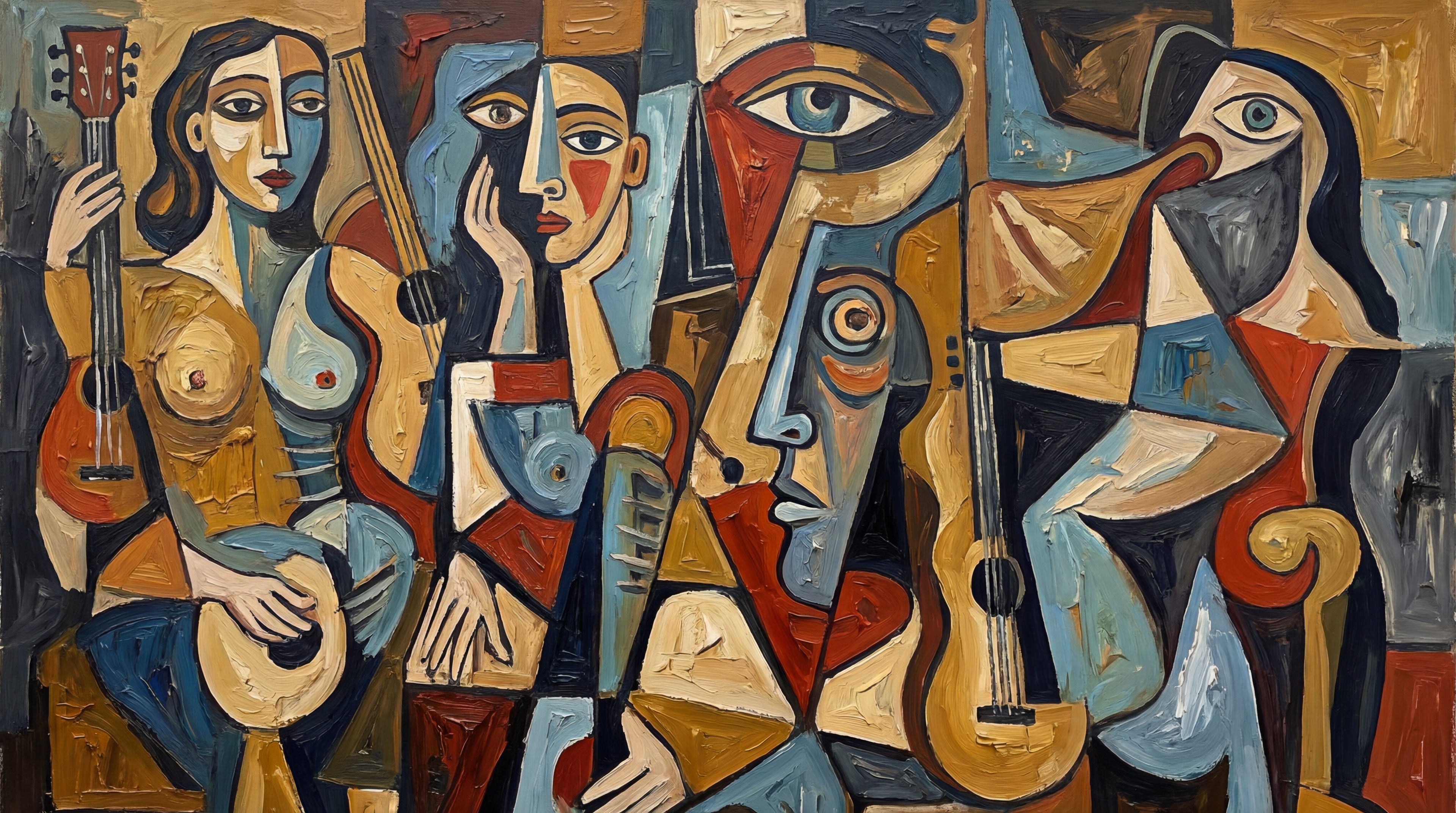 Abstract Theme Oil Painting Portfolio