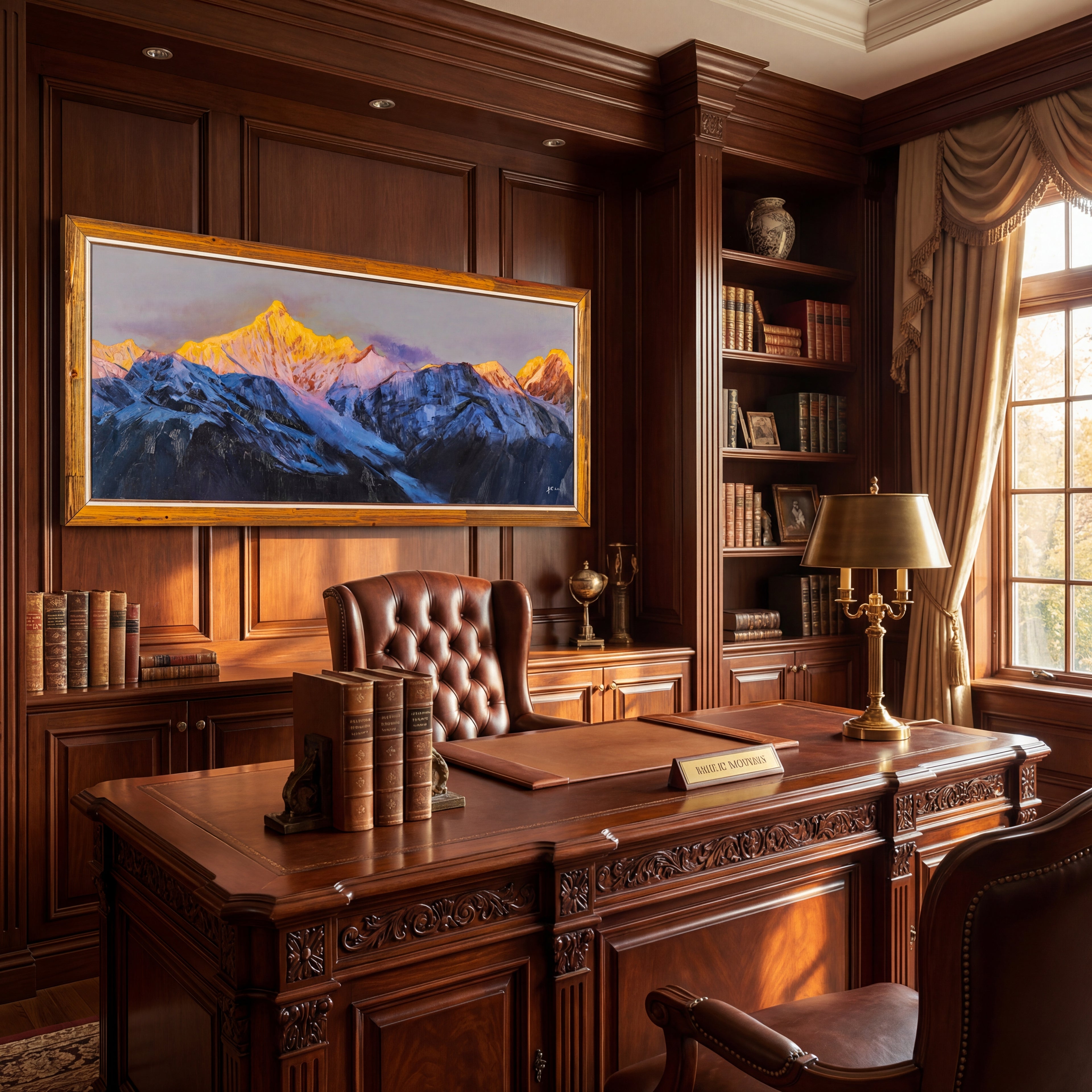 "To witness the Sunlit Golden Peaks is to embrace a year of good fortune."